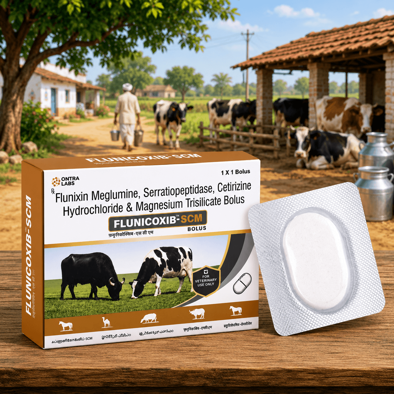 Flunicoxib-SCM Bolus pack