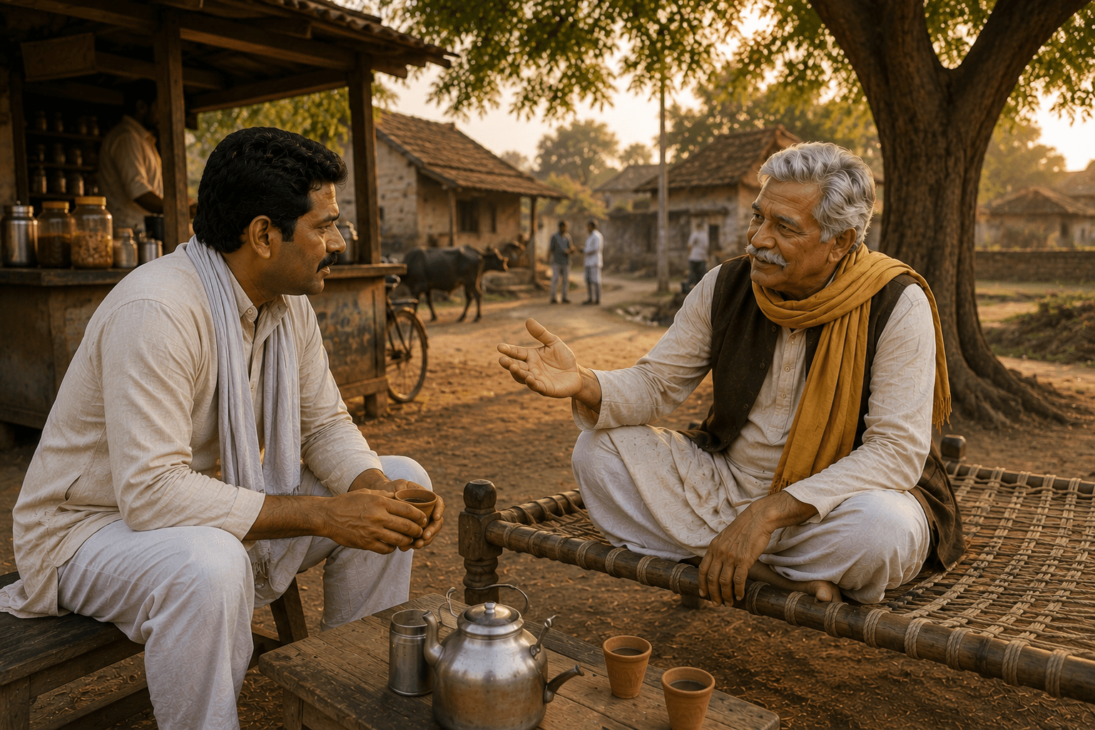 चाय की दुकान पर फिर बातें — इस बार रामू के पास जवाब हैं | Ontra Labs