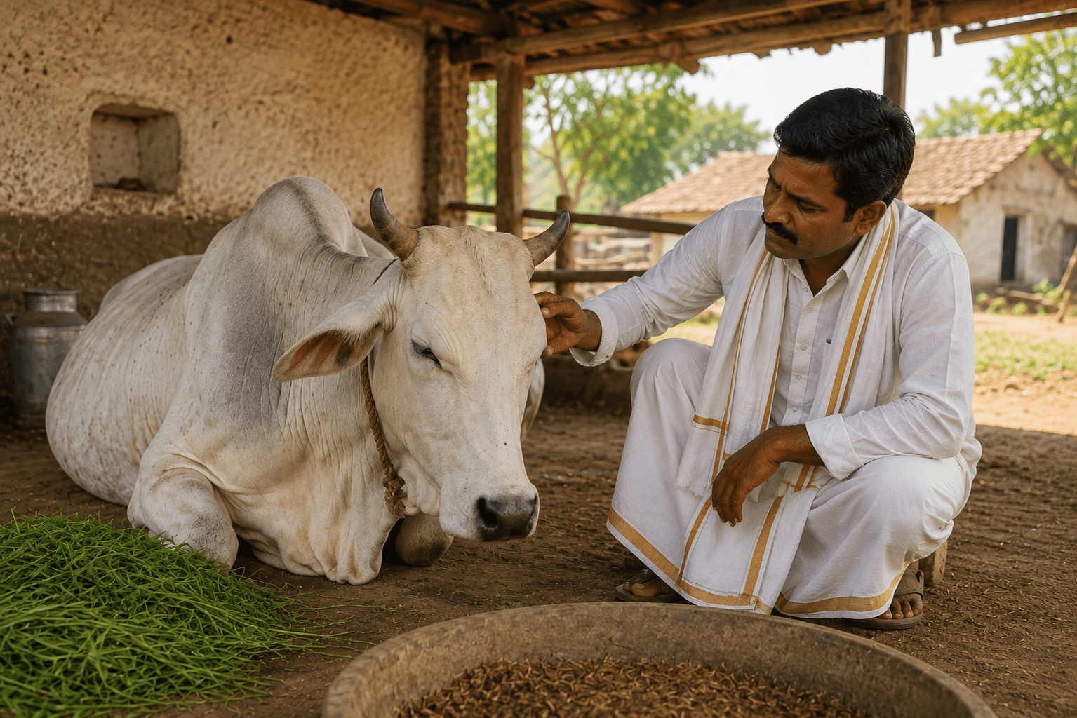 లక్ష్మి మేత తినలేదు - రాము జాగ్రత్తగా గమనించాడు | Ontra Labs