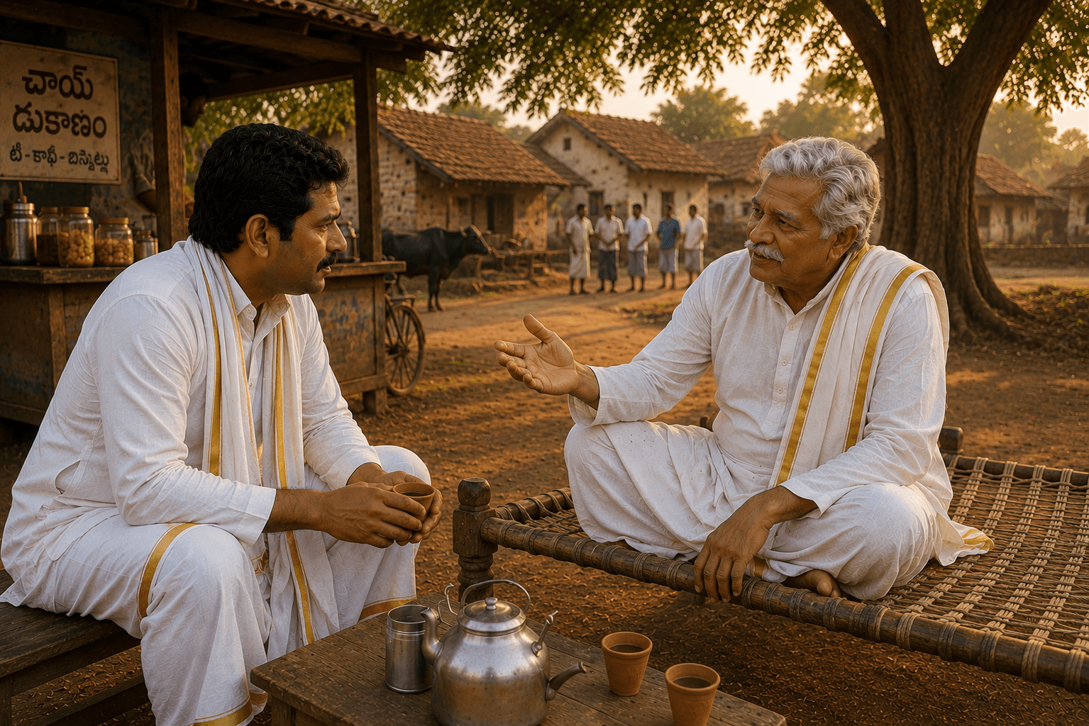 టీ దుకాణం వద్ద మళ్లీ చర్చలు - ఈసారి రాము దగ్గర సమాధానాలు ఉన్నాయి Ontra Labs